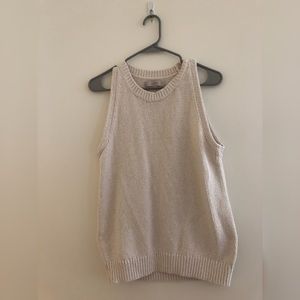 Loft knit tank sz L